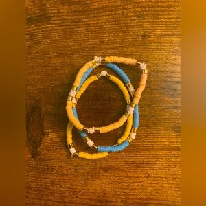 clay bead bracelets